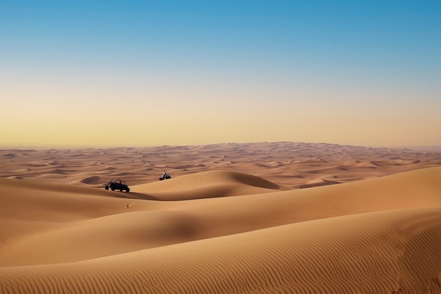 desert, sand, dunes